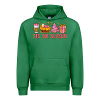 Emerald tis the season Urban Hoodie - MaliasSmallBusiness