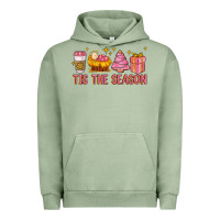 Pigment Oil Green tis the season Urban Hoodie - MaliasSmallBusiness
