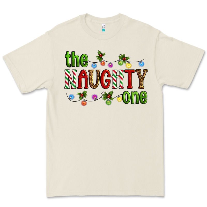The Naughty One Christmas Premium Tee by Artiststas | Teevron