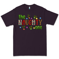 Plum The Naughty One Christmas Premium Tee - Artiststas