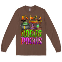 Chestnut it's just a bunch of hocus pocus Long Sleeve Tee - Zillion Design Studio