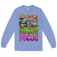 Colony Blue it's just a bunch of hocus pocus Long Sleeve Tee - Zillion Design Studio