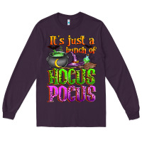 Plum it's just a bunch of hocus pocus Long Sleeve Tee - Zillion Design Studio