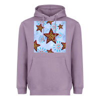 Lavender 4th of july leopard star seamless pattern Heavyweight Hoodie - BundleAndBundleShop