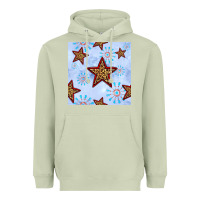 Matcha 4th of july leopard star seamless pattern Heavyweight Hoodie - BundleAndBundleShop