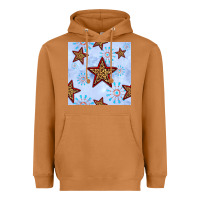 Meerkat 4th of july leopard star seamless pattern Heavyweight Hoodie - BundleAndBundleShop