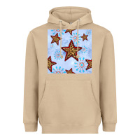 Mushroom 4th of july leopard star seamless pattern Heavyweight Hoodie - BundleAndBundleShop