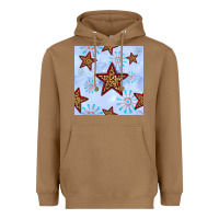 Toasted Coconut 4th of july leopard star seamless pattern Heavyweight Hoodie - BundleAndBundleShop