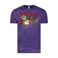 Cloud Purple santas favorite soccer player Vintage Tee - MaliasSmallBusiness