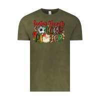 Vintage Olive santas favorite soccer player Vintage Tee - MaliasSmallBusiness