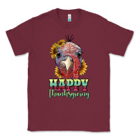 Burgundy happy thanksgiving turkey Classic Tee - RanaPortraitStore