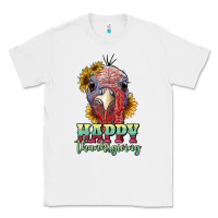 White happy thanksgiving turkey Classic Tee - RanaPortraitStore