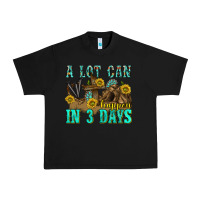 Black a lot can happen in 3 days western Urban Heavy Tee - texasbilliewilder