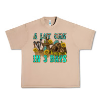 Burro a lot can happen in 3 days western Urban Heavy Tee - texasbilliewilder
