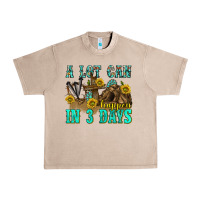 French Oak a lot can happen in 3 days western Urban Heavy Tee - texasbilliewilder