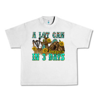 Lunar Rock a lot can happen in 3 days western Urban Heavy Tee - texasbilliewilder