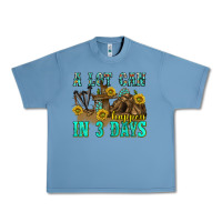 Pebble Blue a lot can happen in 3 days western Urban Heavy Tee - texasbilliewilder