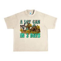 Sandshell a lot can happen in 3 days western Urban Heavy Tee - texasbilliewilder