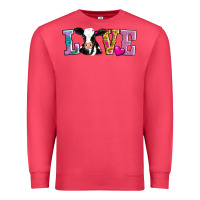 Cardinal love with cow Premium Sweatshirt - AdoDesignShop