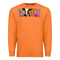 Carrot love with cow Premium Sweatshirt - AdoDesignShop