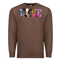 Chestnut love with cow Premium Sweatshirt - AdoDesignShop