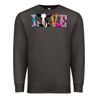 Smoke love with cow Premium Sweatshirt - AdoDesignShop