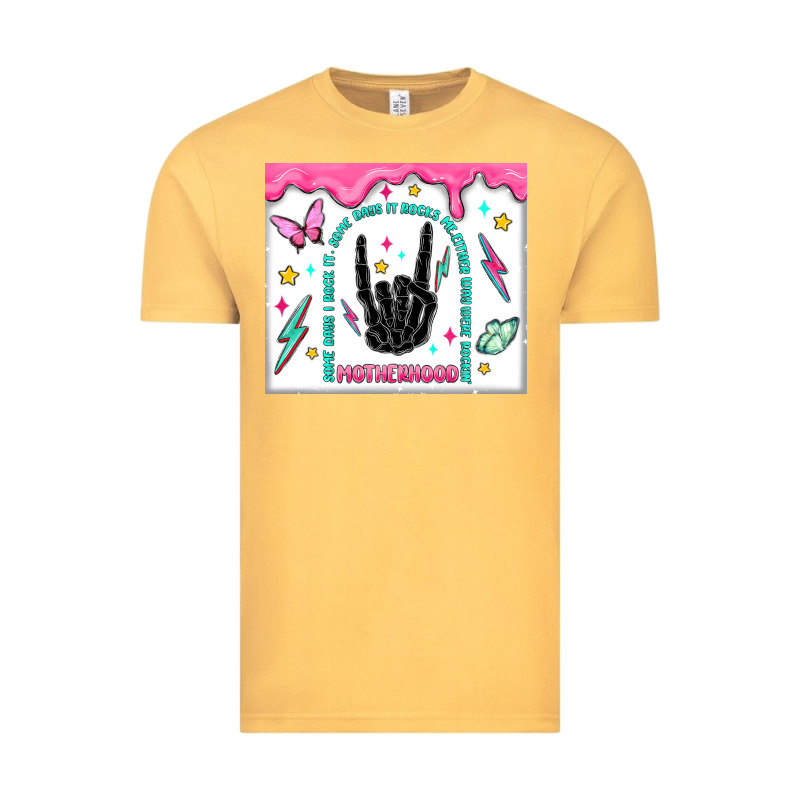 Some Days I Rock It Vintage Tee by MaliasSmallBusiness | Teevron