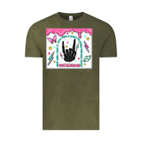 Vintage Olive some days i rock it Vintage Tee - MaliasSmallBusiness