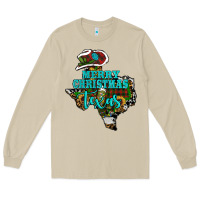 Mushroom merry christmas texas Long Sleeve Tee - RanaPortraitStore