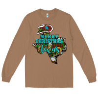 Toasted Coconut merry christmas texas Long Sleeve Tee - RanaPortraitStore