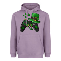 Lavender St Patricks Day Gamer Heavyweight Hoodie - Jasminsmagicworld