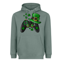 Sage St Patricks Day Gamer Heavyweight Hoodie - Jasminsmagicworld