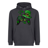Smoke St Patricks Day Gamer Heavyweight Hoodie - Jasminsmagicworld