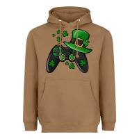 Toasted Coconut St Patricks Day Gamer Heavyweight Hoodie - Jasminsmagicworld