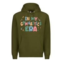Army Green in my gymnastics era Premium Hoodie - MaliasSmallBusiness