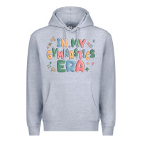 Heather Grey in my gymnastics era Premium Hoodie - MaliasSmallBusiness