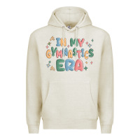 Oatmeal Heather in my gymnastics era Premium Hoodie - MaliasSmallBusiness