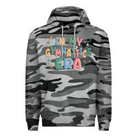 Slate Camo in my gymnastics era Premium Hoodie - MaliasSmallBusiness