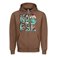 Chestnut nurse Zipper Hoodie - RacoonDesign