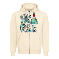 Sandshell nurse Zipper Hoodie - RacoonDesign