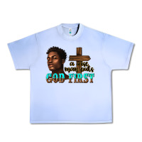 Grape Ice a wise man puts god first Urban Heavy Tee - texasbilliewilder