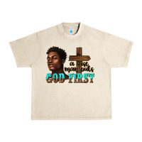 Sandshell a wise man puts god first Urban Heavy Tee - texasbilliewilder