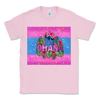 Bubblegum Pink ohana stitch Classic Tee - Zillion Design Studio