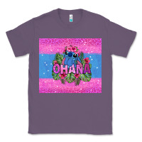 Lavender ohana stitch Classic Tee - Zillion Design Studio