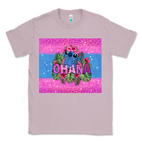 Lilac ohana stitch Classic Tee - Zillion Design Studio