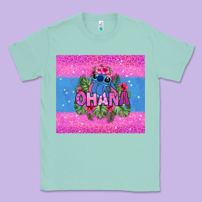 Ohana Stitch Classic Tee Designed By Zillion Design Studio