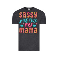 Vintage Black sassy just like my mama Vintage Tee - MaliasSmallBusiness