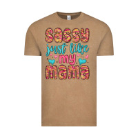 Vintage Coffee sassy just like my mama Vintage Tee - MaliasSmallBusiness