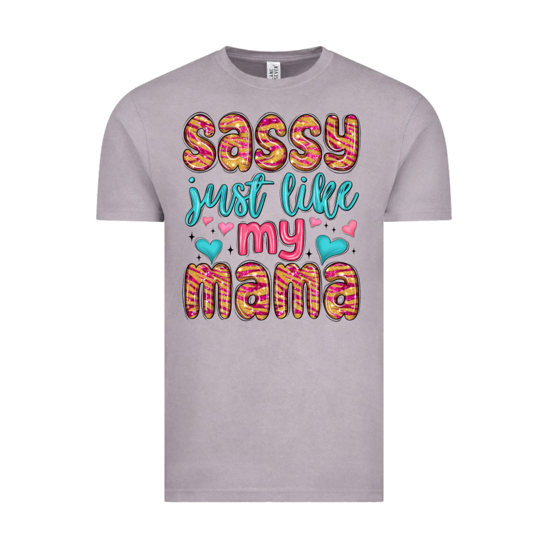Sassy Just Like My Mama Vintage Tee by MaliasSmallBusiness | Teevron
