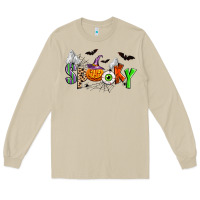 Mushroom halloween spooky Long Sleeve Tee - Zillion Design Studio